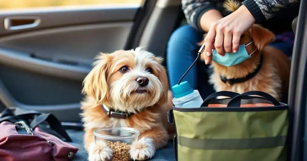 Preparando seu animal para a viagem: dicas essenciais